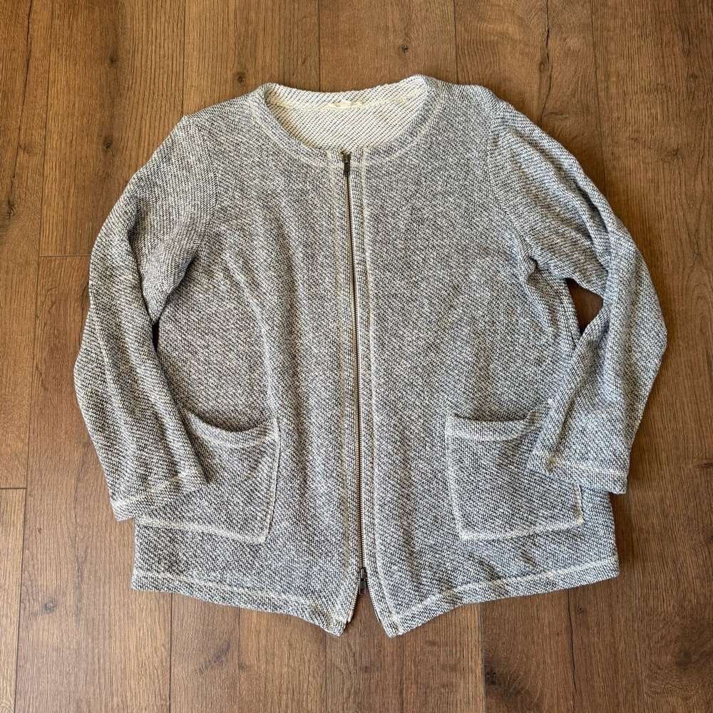 Eileen fisher organic‎ cotton blazer